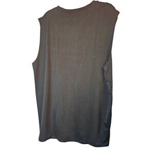 Real Essentials Quick Dry SPF 30 Men's Sleeveless Tank Top Black Size XL NWOT